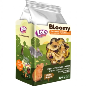 Lolo Bloomy Snack mit Gemüse für Hasen und Nagetiere 100g